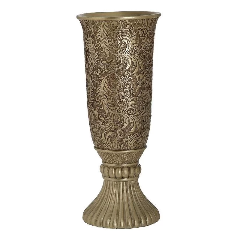 Vaza din rasina Vintage Gold 35 cm Vaza din rasina Vintage Gold 35 cm
