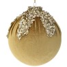 Set 4 globuri Gold Velvet 10 cm Set 4 globuri Gold Velvet 10 cm