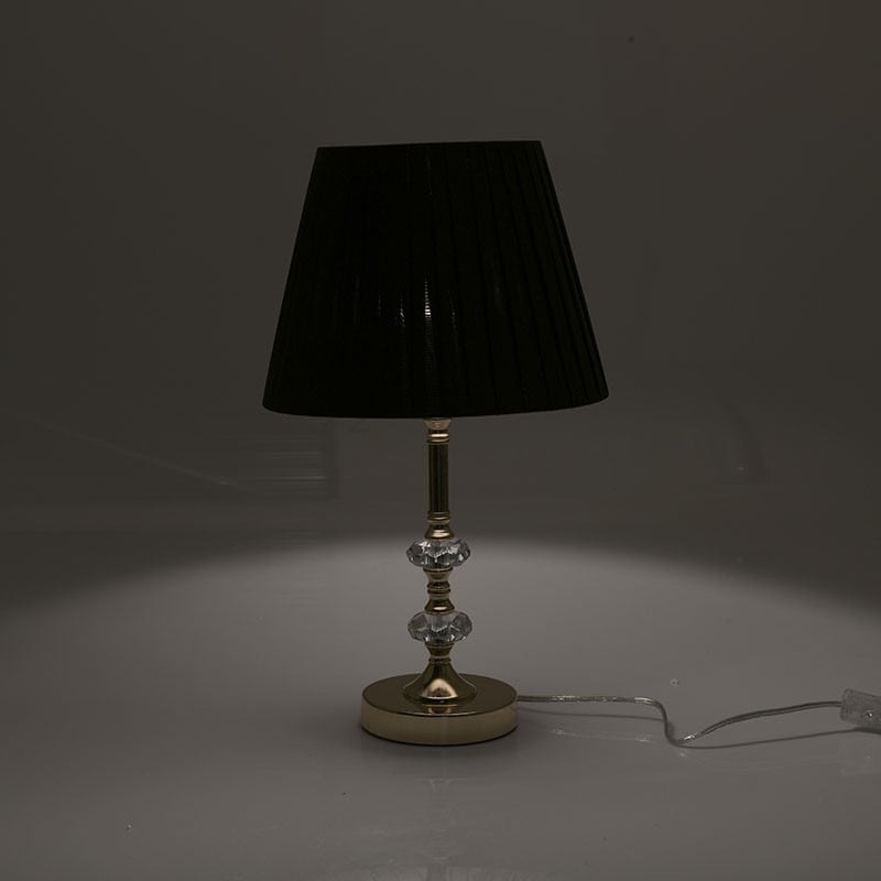 Veioza Luxury Golden Black 28 cm x 48 cm - Romantic Home Veioza Luxury Golden Black 28 cm x 48 cm - Romantic Home