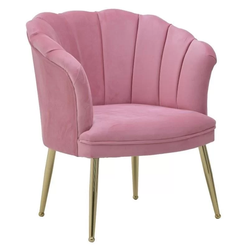 Fotoliu Pink Gold 78cm x 61cm x 81cm Fotoliu Pink Gold 78cm x 61cm x 81cm