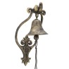 Clopot metalic Antique Golden 14 cm x 31 cm - Romantic Home