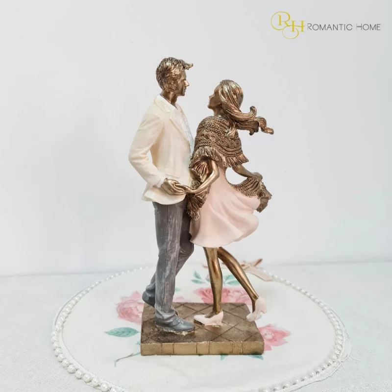 Figurina din rasina Romantic Couple 13 cm x 25 cm