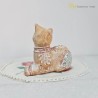 Pisica decor din rasina 15 cm x 14 cm - Romantic Home