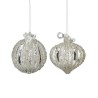 Set 6 globuri Silver 8 cm x 8 cm Set 6 globuri Silver 8 cm x 8 cm