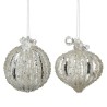 Set 6 globuri Silver 10 cm x 10 cm - Romantic Home Set 6 globuri Silver 10 cm x 10 cm - Romantic Home