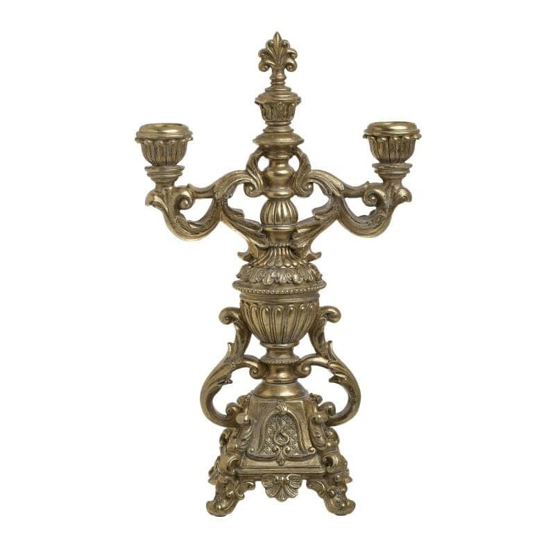 Sfesnic Antique Gold din rasina 24 cm x 40 cm - Romantic Home