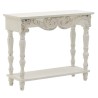 Consola din lemn Antique Cream 106 x 40 x 86 cm Consola din lemn Antique Cream 106 x 40 x 86 cm