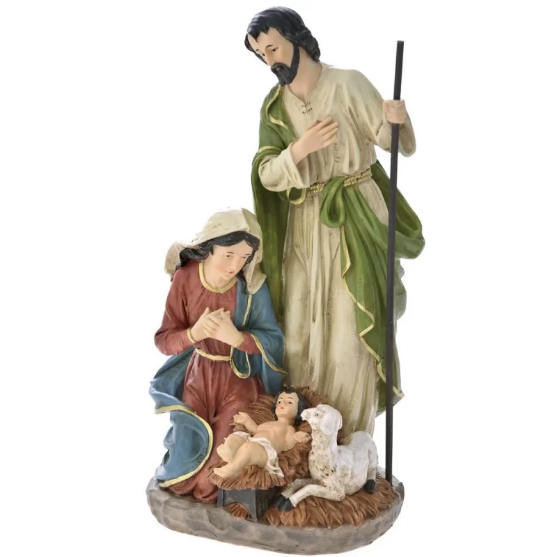 Scena Nasterii Domnului din rasina 21 cm x 17 cm x 39 cm Scena Nasterii Domnului din rasina 21 cm x 17 cm x 39 cm