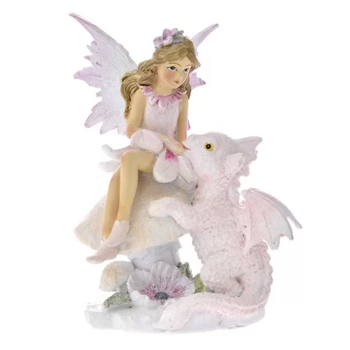 Figurina Fairy din rasina 9 x 7 x 12 cm
