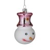 Set 4 globuri din sticla Snowman 10 cm Set 4 globuri din sticla Snowman 10 cm