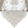 Napron de masa White Gold 40 cm x 140 cm Napron de masa White Gold 40 cm x 140 cm