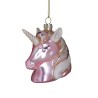 Set 4 globuri din sticla Unicorn 8 cm x 9 cm Set 4 globuri din sticla Unicorn 8 cm x 9 cm
