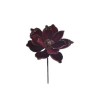 Set 2 Xmas Flowers Burgundy 62 cm - Romantic Home Set 2 Xmas Flowers Burgundy 62 cm - Romantic Home