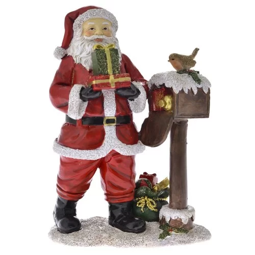 Figurina din rasina Santa Claus 14 cm x 20 cm