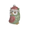 Bufnita decor din rasina Green Red Xmas 11 cm x 18 cm - Romantic Home Bufnita decor din rasina Green Red Xmas 11 cm x 18 cm - Romantic Home