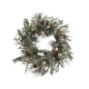 Coronita Craciun 66 cm Gold Green Coronita Craciun 66 cm Gold Green