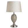 Veioza Natural Beige din ceramica si metal 30 cm x 50 cm - Romantic Home Veioza Natural Beige din ceramica si metal 30 cm x 50 cm - Romantic Home