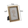 Rama foto din rasina Golden Black 13 cm x 18 cm - Romantic Home Rama foto din rasina Golden Black 13 cm x 18 cm - Romantic Home