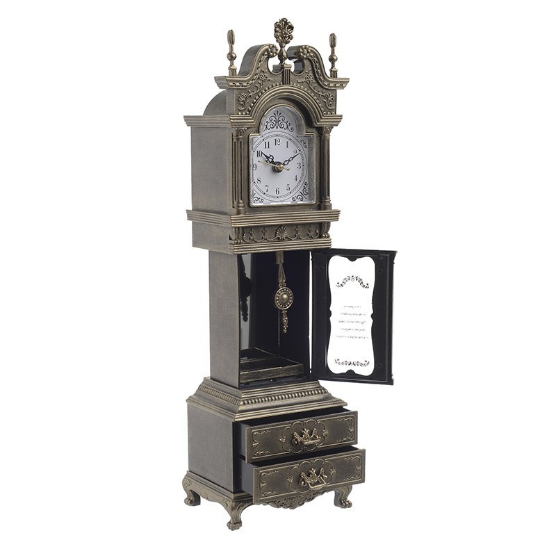Ceas de masa muzical Antique Bronze 38cm - Romantic Home Ceas de masa muzical Antique Bronze 38cm - Romantic Home