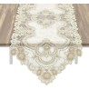 Napron masa Beige Golden 40 cm x 140 cm - Romantic Home Napron masa Beige Golden 40 cm x 140 cm - Romantic Home
