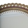 Tava din rasina cu oglinda rotunda Antique Golden 29 cm - Romantic Home