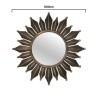 Oglinda perete Sun Romantic 60 cm - Romantic Home Oglinda perete Sun Romantic 60 cm - Romantic Home