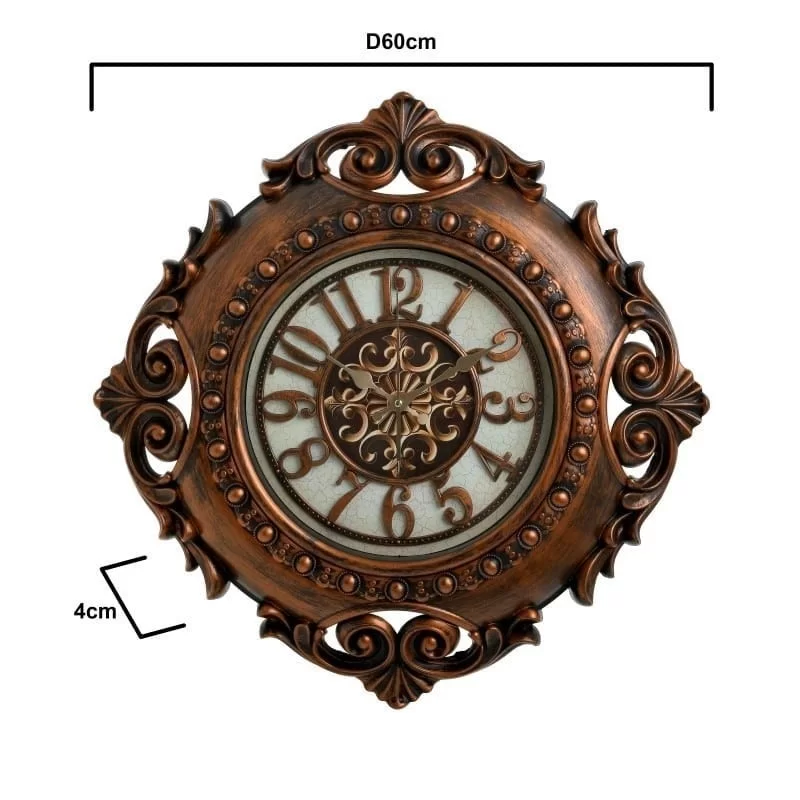 Ceas de perete Antique Bronze 60 cm
