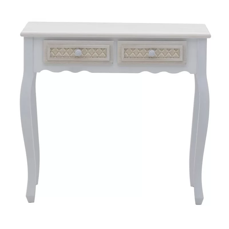 Consola din lemn Romantic Beige 80 cm