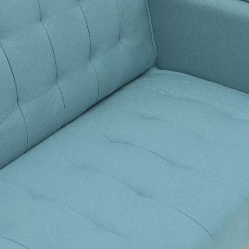 Canapea extensibila Simple Turquoise 187 cm