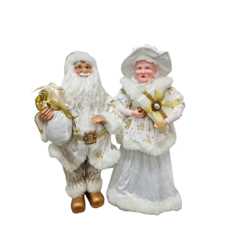 Set Mr and Mrs Santa 65 cm