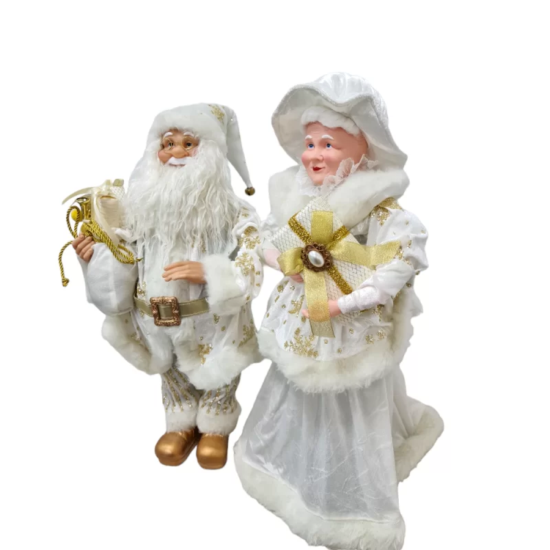Set Mr and Mrs Santa 65 cm