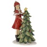 Figurina Xmas Girl 12 cm x 21 cm Figurina Xmas Girl 12 cm x 21 cm