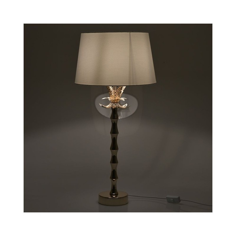 Veioza metalica Golden White 32 cm x 67 cm - Romantic Home