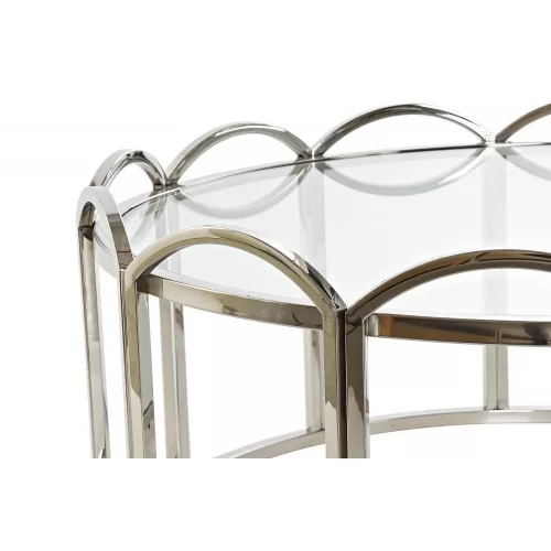 Masuta de cafea Silver Elegance 97 cm x 45 cm