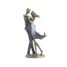 Figurina din rasina Couple Blue Gold 16 cm x 34 cm - Romantic Home Figurina din rasina Couple Blue Gold 16 cm x 34 cm - Romantic Home