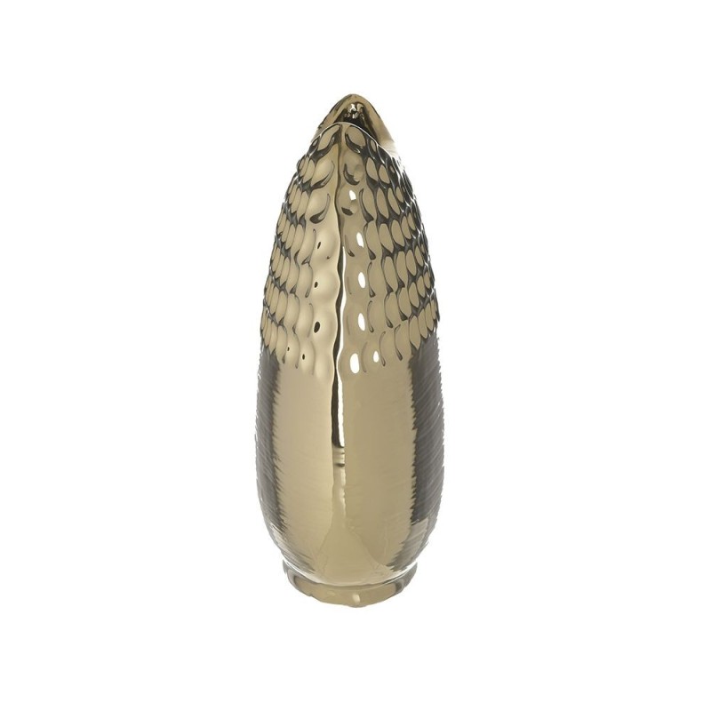 Vaza din ceramica Golden 29 cm x 11 cm x 26 cm - Romantic Home