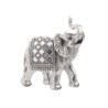 Elefant decor din rasina Antique Silver 22 cm x 23 cm