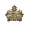 Bomboniera din rasina Antique Golden 14 x 14 cm Bomboniera din rasina Antique Golden 14 x 14 cm