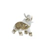 Elefant decor din rasina White Golden 15 cm x 7 cm x 15 cm - Romantic Home