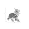 Elefant decor din rasina White Golden 15 cm x 7 cm x 15 cm - Romantic Home