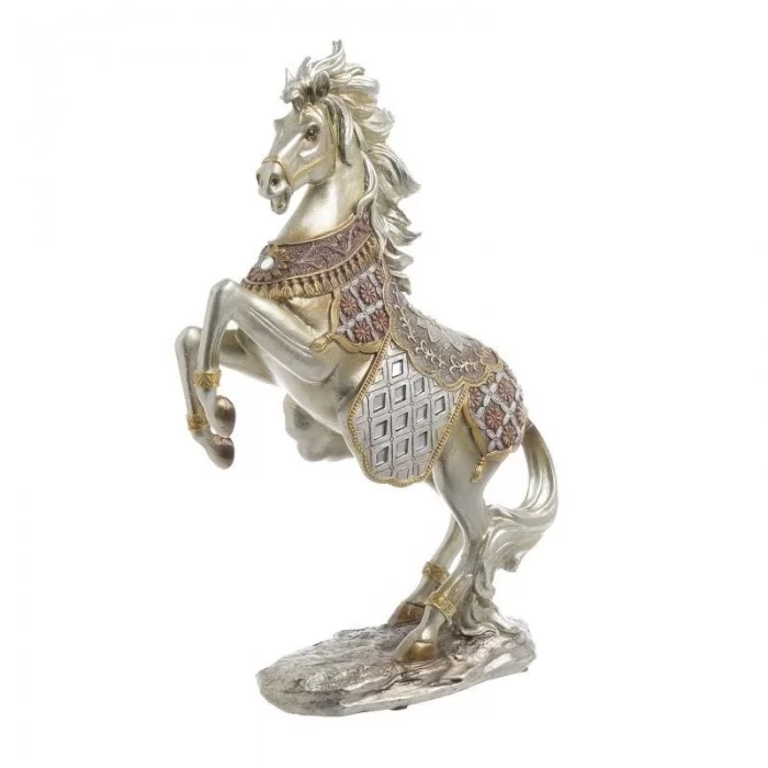 Statueta decorativa Cal auriu 21 x 32cm Statueta decorativa Cal auriu 21 x 32cm