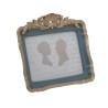 Rama foto din rasina Blue Golden 18 cm x 13 cm