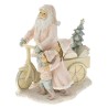 Figurina din rasina Santa with Kids Pink Gold 15 cm x 15 cm Figurina din rasina Santa with Kids Pink Gold 15 cm x 15 cm