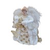 Varf de brad inger White Gold 30 cm - Romantic Home Varf de brad inger White Gold 30 cm - Romantic Home