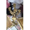 Sfesnic auriu din rasina Antique Golden 19 cm x 28 cm - Romantic Home