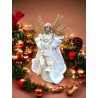 Varf de brad Golden White Angel 46 cm - Romantic Home Varf de brad Golden White Angel 46 cm - Romantic Home