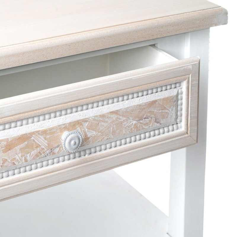 Masuta de cafea din lemn Romantic White Beige 110 cm - Romantic Home Masuta de cafea din lemn Romantic White Beige 110 cm - Romantic Home