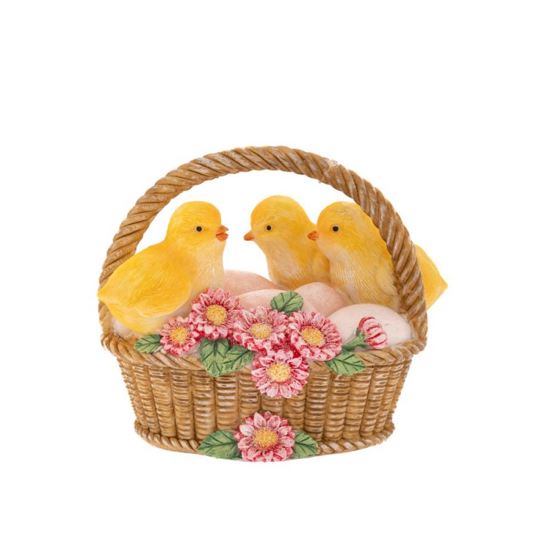 Figurina Chicks in basket...