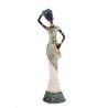Figurina din rasina African Woman 10 cm x 7 cm x 34 cm