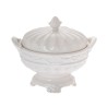 Bomboniera din ceramica alba 20 cm x 17 cm Bomboniera din ceramica alba 20 cm x 17 cm